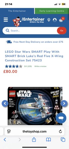 Lego star wars smart play - star,
