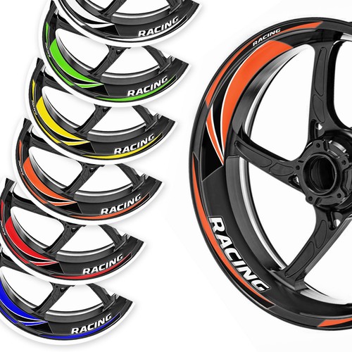 Orange for wheel - orange, decal