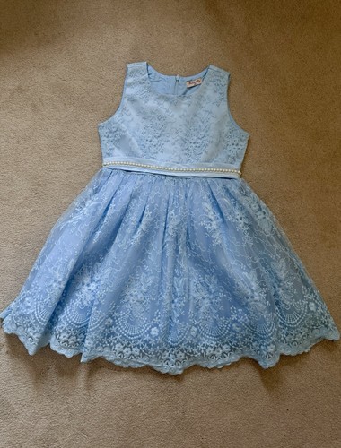 Light blue lace - lace, party