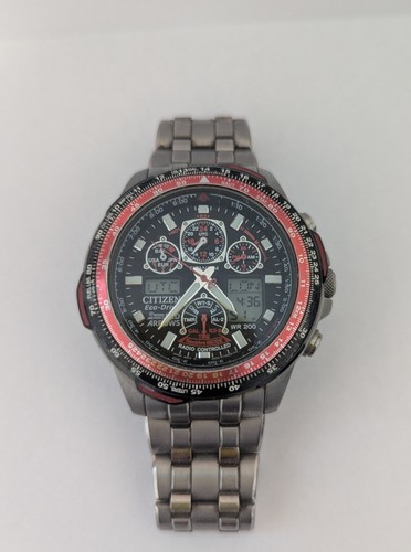 Citizen skyhawk red arrows - red,