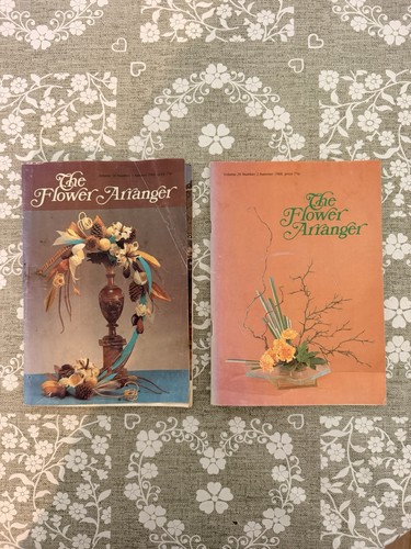 Vintage flower arranging - 2,