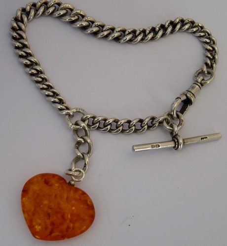 Antique solid silver - , pocket