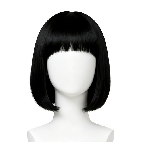 Black bob wig - bob, women