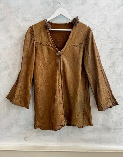 Native american brown leather - native,