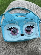 Purse Pets Blue Fierce Fox