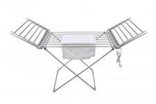 Electric Heated Clothes Airer Dryer Indoor Horse Rack Laundry Folding Washing