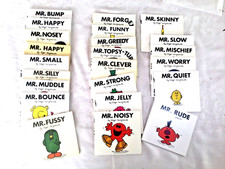 23 Mr Men books, mostly 1st