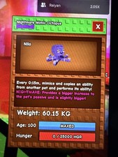 🐙HUGE NIGHTMARE MIMIC