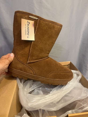 Bearpaw hickory brown suede - bearpaw,