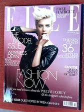 ELLE Magazine: October 2011 - Agyness Deyn