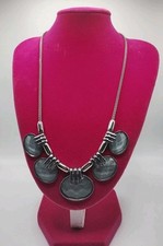 M&S Modern Statement Piece Necklace Costume Jewellery Pre-owned 