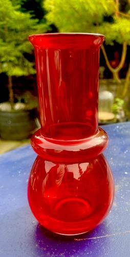 Tuuliki glass vase - tuuliki, ruby