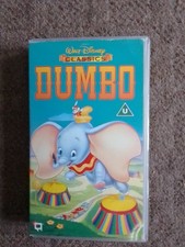 DUMBO DISNEY CLASSICS   VHS VIDEO FREEPOST