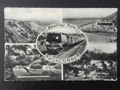 Postcard boscombe multi view - postcard:, multi-view