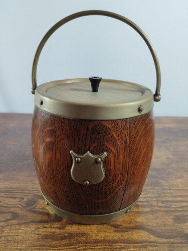 Antique edwardian oak and epns - antique,