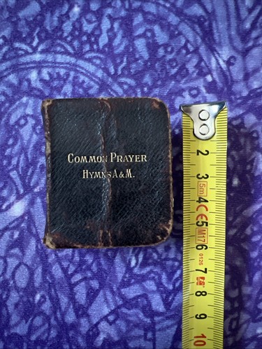 Miniature book common prayer - book,