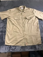 Dickies khaki short sleeve