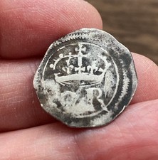 IRELAND. CHARLES I (1625-1649). ‘ORMONDE ISSUE’  OF 1643-44. SILVER SIXPENCE