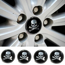 4Pcs Cross Bone Skull Logo