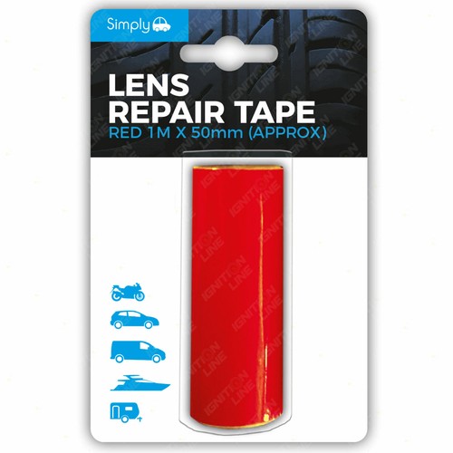 Car van lense repair - repair, red