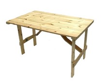 Folding Wooden trestle table