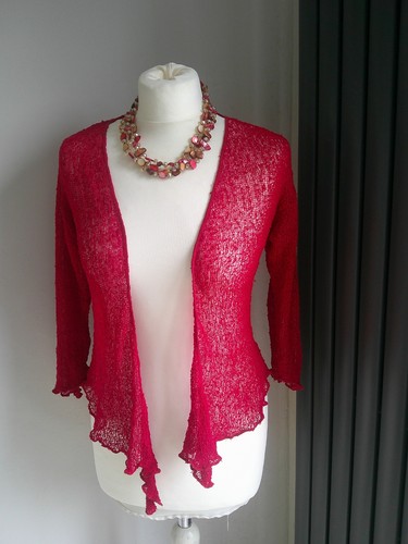 Shrug knitted net one size - knitted,,