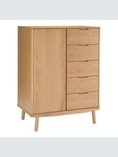 John Lewis Bow 5 Drawer Low