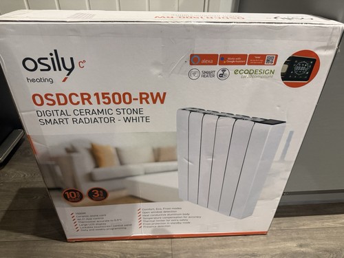 Oscilly 1500w ceramic heater - 1500w,