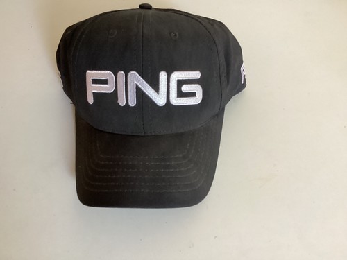 Ping black golf cap - ping,