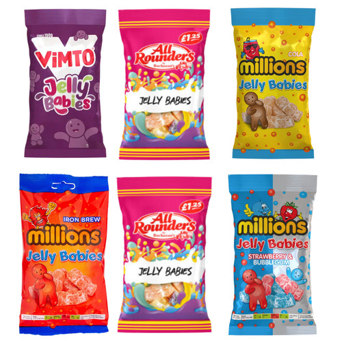 Jelly babies sweet bundle - jelly, 6