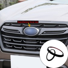 Black Front Rear Logo Emblem