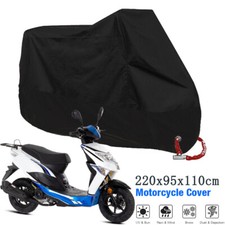86" Motorcycle Scooter Cover Sun Rain Dust Water Resistant For Lexmoto Echo 50CC