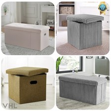 Storage Box Ribbed Foldable