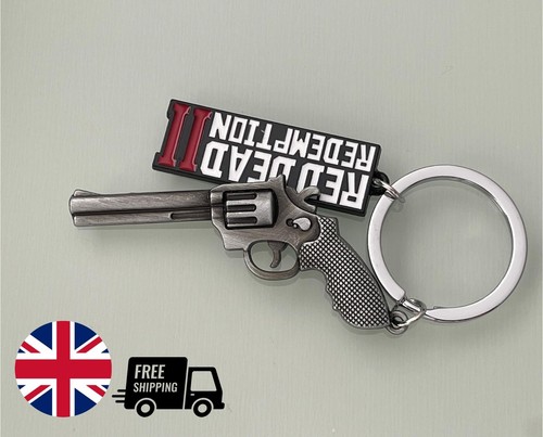 Revolver gun keychain - revolver, for
