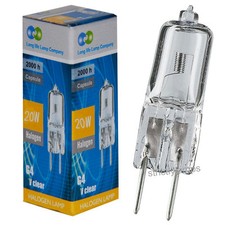 30 PACK OF G4 12v 20W Halogen