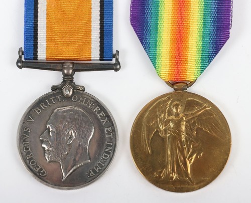 World war medal pair - world,