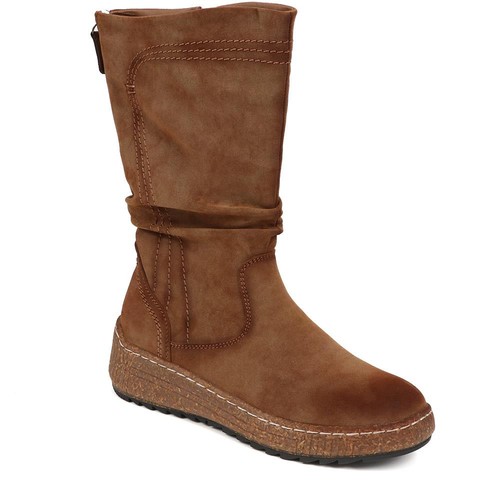 Pavers zipped long boots - pavers,