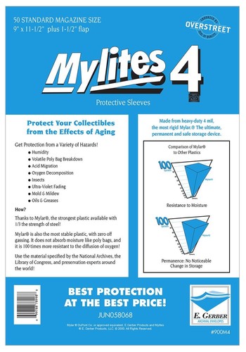 Gerber mylites 4 - e., mylar