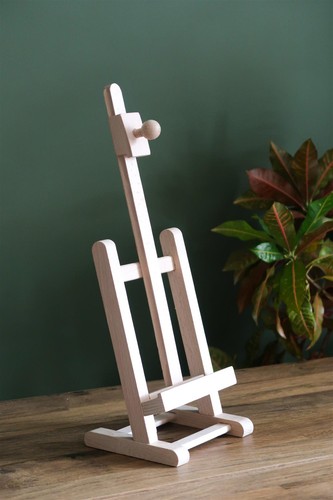 Beech wood tabletop frame - beech, h-frame