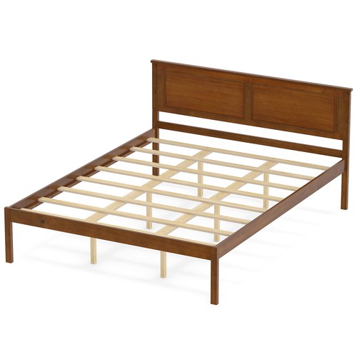Queen size bed frame - bed, frame,farmhouse