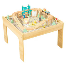 Kids Wooden Train Track