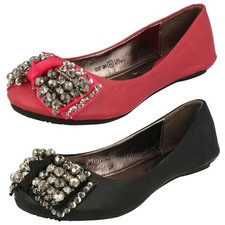 Girls Cutie Slip On Ballerina