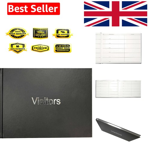 Visitors guest record book - visitors,