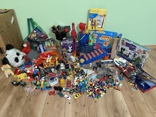 Big bundle of toys - cars, tracks, games, magic box, soldiers etc.