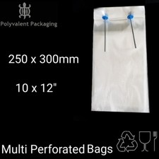 Perforated Bags Baguette Bread Bags, Bakery, snappy bags Deli Multi perforated