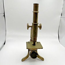 Vintage Brass Zeiss Microscope