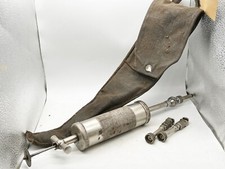 VINTAGE / ANTIQUE LARGE UNI GUN WW2 BAGGED WITH ATTACHMENTS GREASE GUN MILITARY