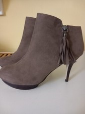 Barratts Brown Faux Suede