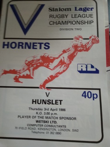 Rochdale hornets hunslet - hornets,