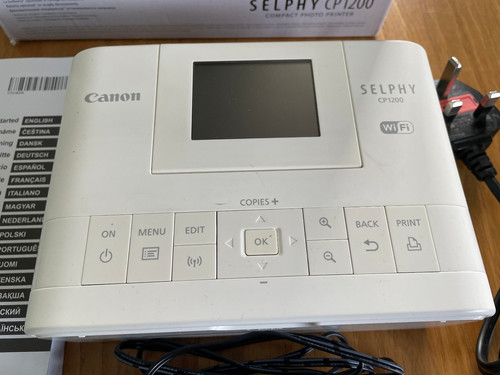 Canon selphy cp1200 boxed - canon,